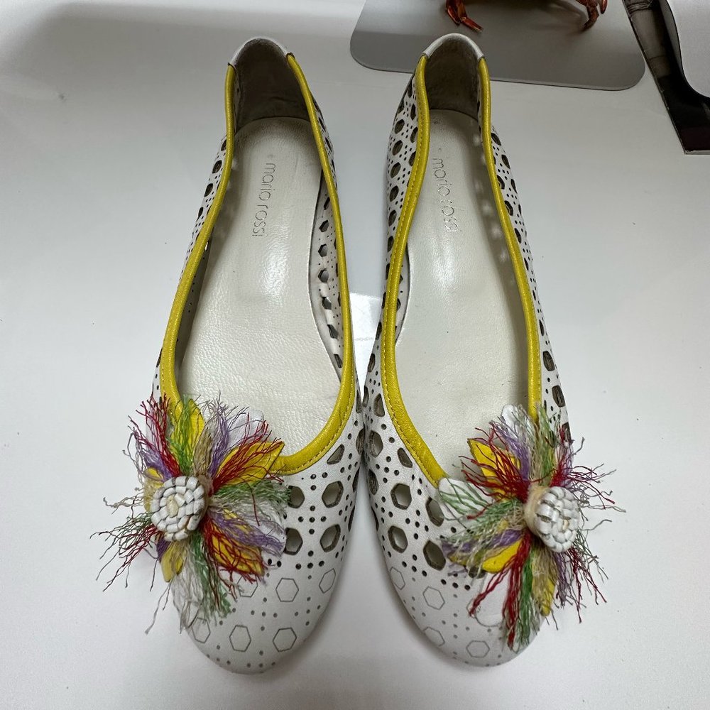 sold ~ Mario Rossi Women's Flat Italian Shoes